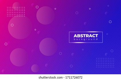fondo geométrico. pulverización circular. Color púrpura. El estilo plano se puede utilizar para Banner, Moda, Venta, Promoción, Cartel, etc. Vector ilustración