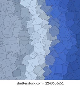 Geometric background with color cubes.m Design element.