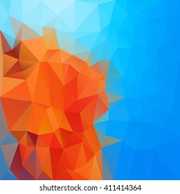 Geometric background. Colorful abstract background for design .
