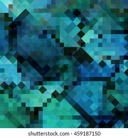 Geometric background colorful . Abstract polygonal mosaic .