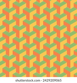 Geometric Background With Colorful Design. Vector Illustration