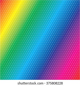 Geometric background. Colorful mosaic triangle background