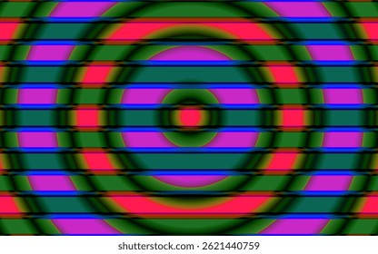 geometric background with colorful pattern