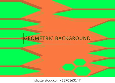 GEOMETRIC BACKGROUND WITH COLORFUL SHAPES.