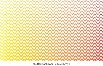 Fondo geométrico de líneas onduladas de colores
