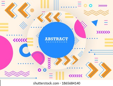 Geometric background colorfull, good for your design