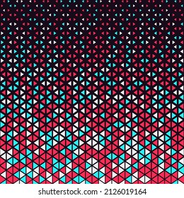 Geometric background. Concept social media. Abstract colorful wallpaper. Disco party decor.