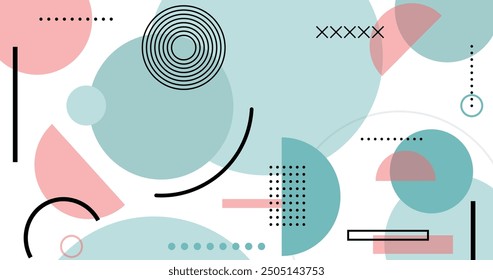 Geometric background concept vector design in eps 10