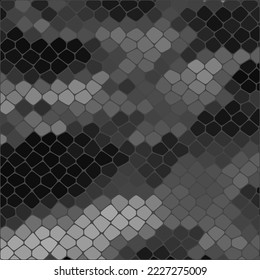 Geometric background consisting of black pebbles. polygonal style.