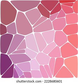 Geometric background consisting of color pebbles. polygonal style.