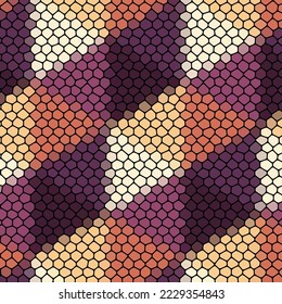 Geometric background consisting of color pebbles. polygonal style.