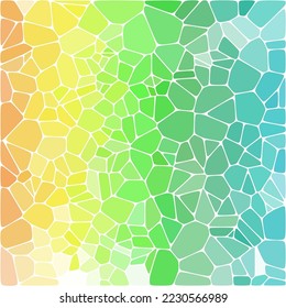 Geometric background consisting of color pebbles. polygonal style.