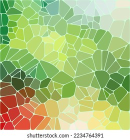 Geometric background consisting of color pebbles. polygonal style.