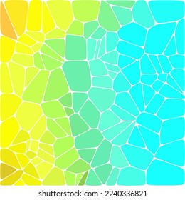 Geometric background consisting of color pebbles. polygonal style.