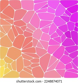 Fondo geométrico compuesto de guijarros de color. estilo poligonal.