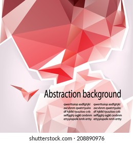 Geometric background. Cover design, book design. Diamond background