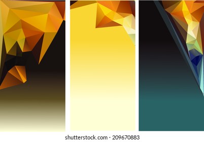 Geometric background. Cover design, book design. Diamond background