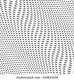 Geometric background created with moire technique. Vectorcontrast lined tiling with visual effects. 