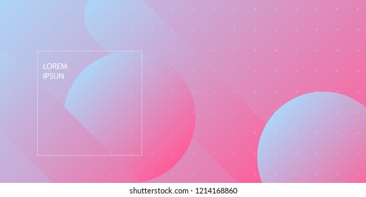 Geometric background. Creative geometric wallpaper. Trendy gradient background. Eps10