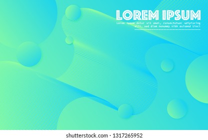 Geometric Background. Curve Shape. EPS10 Vector.