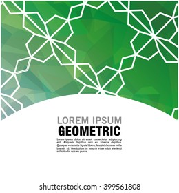 Geometric background design