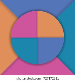 Geometric background design