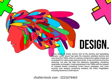 geometric background design, abstract design, batik, fluid geometric