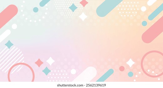 Geometric Background Design Abstract Pattern ( Vector Copy Space )