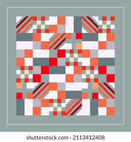 Geometric background design for BG design and geometrical vector covers, vintage wallpaper theme. geometrical style and Abstract shapes compositions used in templates.