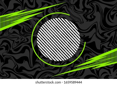 Geometric background design, with a combination of attractive colors, including the green colors, white, gray and black