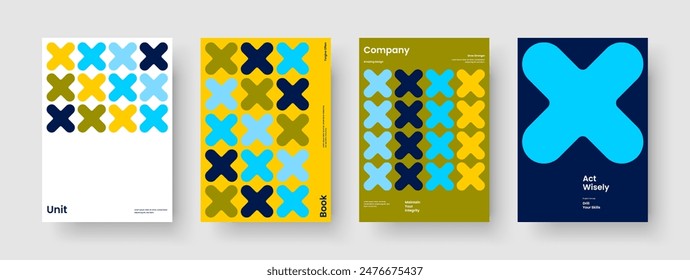 Geometrisches Hintergrunddesign. Layout des isolierten Buchdeckels. Abstrakte Vorlage der Geschäftspräsentation. Flyer. Broschüre. Banner. Poster. Bericht. Werbung. Notebook. Brande Identität. Katalog. Broschüre