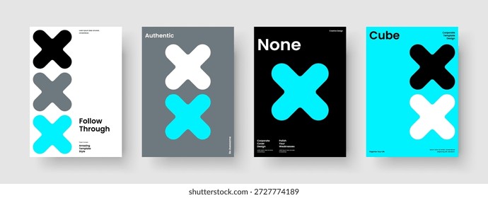 Geometrisches Hintergrunddesign. Isolierte Berichtsvorlage. Layout für kreative Geschäftspräsentationen. Broschüre. Banner. Flyer. Buchumschlag. Poster. Katalog. Werbung. Markenidentität. Zeitschrift. Handzettel
