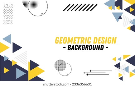 Geometrisches Hintergrunddesign, minimales Cover-Design. Farbiger geometrischer Hintergrund, Vektorgrafik.
