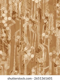 impressão de padrão de design de plano de fundo geométrico