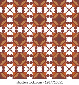  Geometric background,  design. Seamless fabric texture. Decorative print. Geometry symbol. Retro background. Graphic ornament. Abstract geometric style blue background. 
