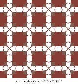  Geometric background,  design. Seamless fabric texture. Decorative print. Geometry symbol. Retro background. Graphic ornament. Abstract geometric style blue background. 