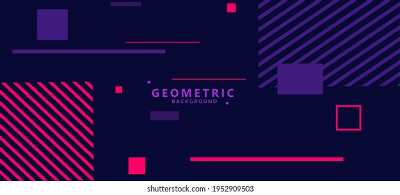 Geometric background design with simple colors.