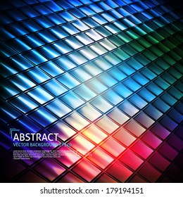 Geometric Background - Design Template eps10. Black, blue, red colors.