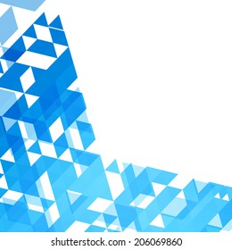geometric background for design. vector illustration.