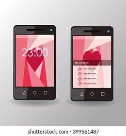Geometric Background design, vector illustration