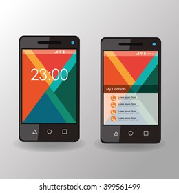 Geometric Background design, vector illustration
