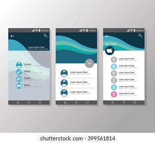 Diseño de fondo geométrico, Ilustración vectorial