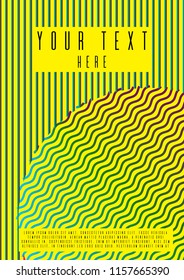 Geometric background design for your business. Set of sheets A4.  Can be used for poster, brochure, magazine, card, book, flyer, banner, anniversary. Trendy corporate style.

