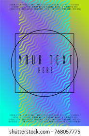 Geometric background design for your business. A4 brochure title sheet. Can be used for poster, brochure, magazine, card, book, flyer, banner, anniversary. Trendy corporate style.
