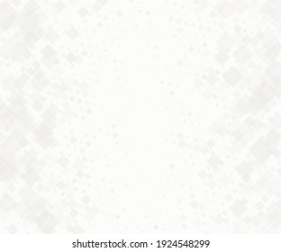 Geometric background with diamonds of different sizes and shades of gray. Vector