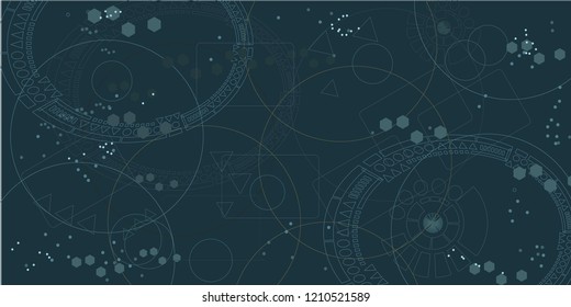 Geometric background. Digital texture