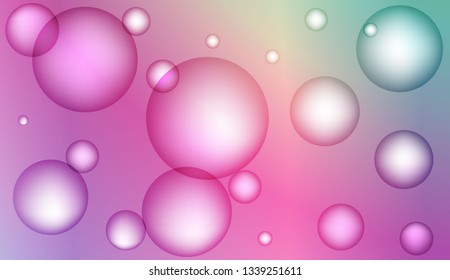 Geometric background with dynamic drop compositions. For cover page, landing page, banner. Pastel Gradient Color Vector illustration