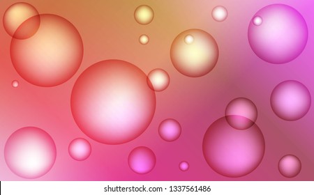 Geometric background with dynamic shape compositions. For your design wallpaper, presentation, banner, flyer, cover page, landing page. Bright Gradient Color Vector illustration