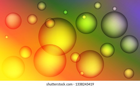 Geometric background with dynamic shape compositions. For cover page, landing page, banner. Color Vector illustration