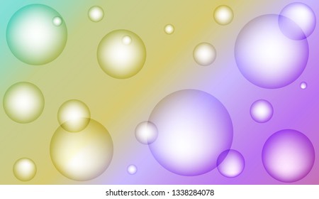 Geometric background with dynamic shape compositions. For your design wallpaper, presentation, banner, flyer, cover page, landing page. Bright Gradient Color Vector illustration